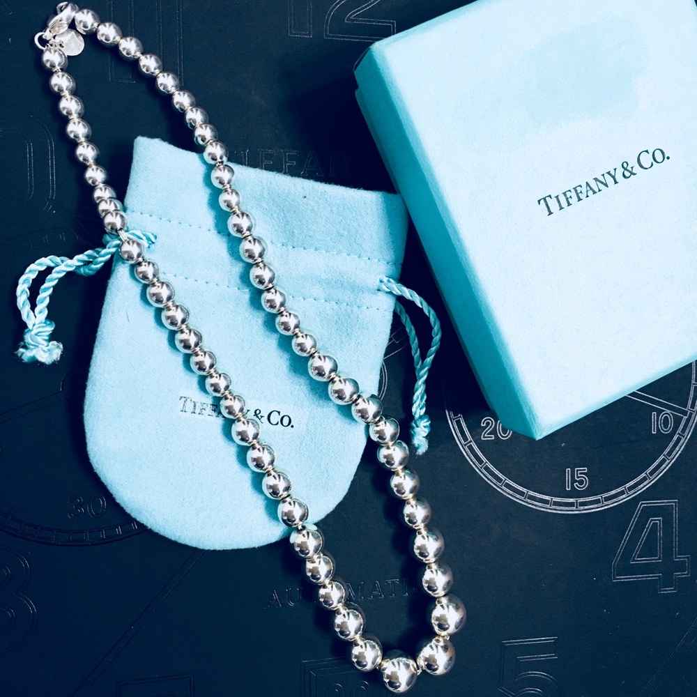 Tiffany Graduated Ball Necklace